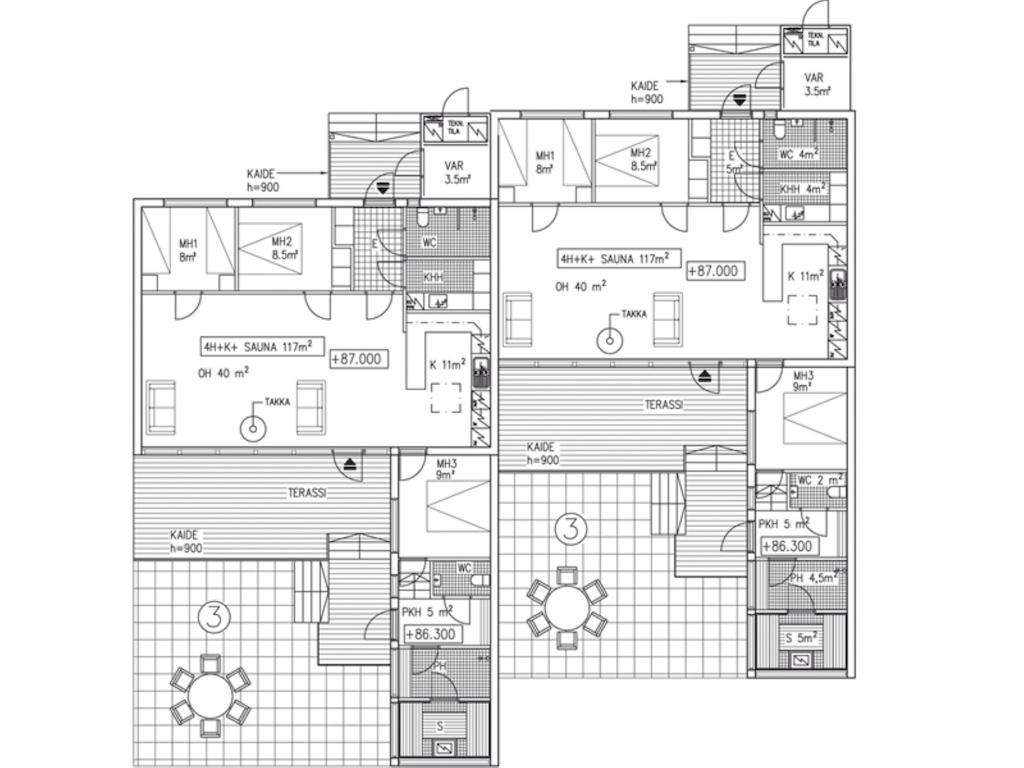 Kuoreksenniemi Villas & Lakehouse 普马拉 外观 照片